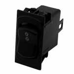 Botão/interruptor de chave seta 8 terminais máquinas agrícolas LED verde John Deere Massey Ferguson Valtra