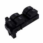 Botão/Interruptor de vidro elétrico quádruplo com trava 17 terminais porta dianteira lado esquerdo Ford EcoSport Fiesta Ranger