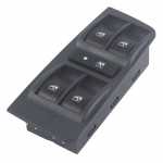 Botão/interruptor de vidro elétrico quádruplo 8 terminais (pinos) porta dianteira lado esquerdo (motorista) Fiat Palio Siena Strada