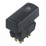 Botão/interruptor de farol auxiliar de neblina 9 terminais (pinos) Renault R19