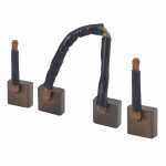 Jogo de escovas 12V 8 x 19 x 18 mm para motor de partida Lucas Indiel M93R Magneti Marelli E95R