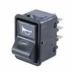 Botão/interruptor da buzina eletro-pneumática 6 terminais 24V 24V Mercedes-Benz MB caminhão FPN (cara-chata) e HPN (bicudo) e ônibus 712 914 1215 1218 1318 1418 1420 1620 1622 1630 1632 1634 1718 1723 1728 1938 1941 2423 2428 2635 2638 2726