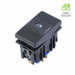 Botão/interruptor de vidro elétrico simples painel porta dianteira lado esquerdo e direito Volkswagen VW Santana Quantum 1998 até 2006