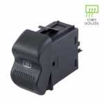 Botão/interruptor do desembaçador traseiro Volkswagen VW Gol Parati G2 (bola/bolinha) 1994 até 1998