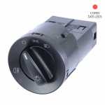 Botão/interruptor chave de luz farol baixo 12V Volkswagen VW Bora Gol G3 G4 Golf MK4 (sapão) Passat B5 Polo MK3 Classic