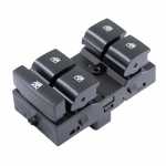 Botão/interruptor de vidro elétrico quádruplo porta dianteira lado esquerdo Chevrolet GM Cobalt Onix Prisma Spin 2013 em diante