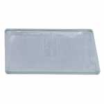 Lente ótica de vidro para farol lado direito Agrale caminhão Fiat Uno Prêmio Elba Fiorino