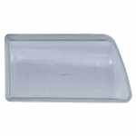 Lente ótica de vidro para farol lado direito Ford Corcel II Del Rey 1985-1992