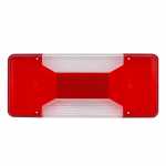 Lente para lanterna traseira bicolor lado direito/esquerdo Iveco Daily Chassi Vertis