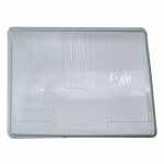 Lente ótica de vidro para farol lado direito Fiat Elba Prêmio Uno 1984-1990