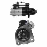 Motor de partida 24V 4.5kW 10 dentes Lucas Indiel Prestolite Mercedes-Benz Accelo Atego Atron Axor (substitui motor de partida com 11 dentes)