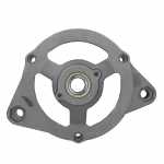 Mancal dianteiro (motriz) com rolamento do alternador Magneti Marelli AA125R Fiat 500 (Cinquecento) Fiorino Regata Tempra Uno - vista frontal