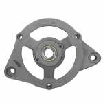 Mancal dianteiro (motriz) com rolamento do alternador Magneti Marelli Fiat Fiorino Tipo Uno - vista frontal