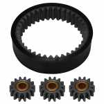 Reparo de engrenagem planetária 38 dentes Lucas Indiel M74R (c/ engrenagens) - kit