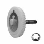 Engrenagem do motor limpador 63 dentes c/ arruela trava Bosch Mercedes-Benz (moderno)