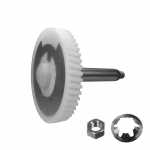 Engrenagem do motor limpador 54 dentes c/ arruela trava e porca Bosch Ford Volkswagen