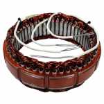 Estator 24V 75A Bosch Mercedes-Benz ônibus O371 OH1520 OHL1320 OHL1420 OHL1621 Volvo B10M B58