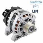 Alternador 12V 120A Valeo NRG12S Citroën Aircross C3 C4 Cactus Peugeot 208 308 2008 com motor PSA EC5JP4 e EB2FF PureTech