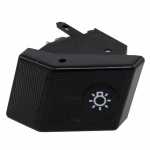 Botão/interruptor de farol geral 8 terminais 12V LED verde Volkswagen Gol Parati Saveiro Voyage