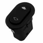 Botão/interruptor de vidro elétrico simples 7 terminais porta dianteira lado direito LED verde Ford Escort Mondeo