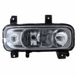 Farol principal duplo bi-parábola lado direito com lente de vidro para lâmpadas H7 e H1 Mercedes-Benz Atego 1418 1518 1718 2428