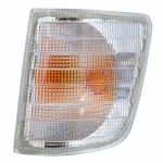 Lanterna dianteira cristal com pisca âmbar lado esquerdo Mercedes-Benz 1620 1634 2325