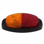 Lanterna traseira bicolor canoinha lado esquerdo/direito universal para reboque