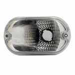 Lanterna traseira de ré cristal lisa lado direito/esquerdo ônibus Marcopolo Fratello Senior Torino Vicino