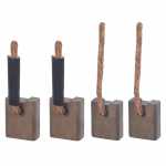 Jogo de escovas 12V 7 x 15 x 18.5 mm para motor de partida Valeo Citroën CX Renault Clio Espace Safrane Trafic