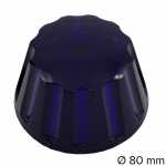 Lente para lanterna delimitadora roxa pudim lado esquerdo/direito universal