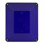 Lente para lanterna de teto plafonier roxa para caminhão universal