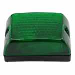 Lanterna lateral verde com soquete lado esquerdo/direito universal