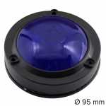 Lanterna lateral roxa com soquete interno lado esquerdo/direito universal