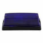 Lanterna delimitadora lateral retangular azul lado esquerdo/direito universal