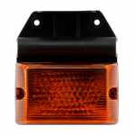 Lanterna delimitadora lateral âmbar com suporte lado esquerdo/direito universal