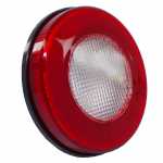 Lanterna traseira bicolor redonda com retrorrefletor Ø 125 mm lado esquerdo/direito Randon carrocerias