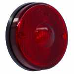 Lanterna delimitadora lateral vermelha com soquete externo lado esquerdo/direito Randon carrocerias