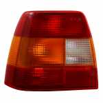 Lanterna traseira tricolor (âmbar / cristal / vermelha) lado esquerdo Chevrolet GM Monza