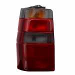 Lanterna traseira bicolor com pisca fumê lado esquerdo Fiat Elba Fiorino