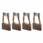 Jogo de escovas 12V 10.7 x 36.7 x 24.5 mm para motor de partida Delco 42MT Caterpillar Clark Hyster