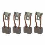 Jogo de escovas 6V / 12V 10.3 x 19 x 13.5 mm para motor de partida Delco 40MT