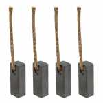 Jogo de escovas 12V 6.5 x 8 x 20 mm para motor de ventilador Chevrolet GM