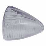 Lente para lanterna delimitadora cabine lado esquerdo/direito Mercedes-Benz 1964-1989