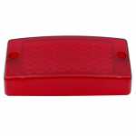 Lente vermelha para lanterna de posição Mercedes-Benz