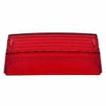 Lente vermelha para lanterna delimitadora universal