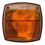 Lanterna traseira quadrada lado esquerdo/direito base alta universal