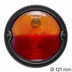 Lanterna traseira bicolor lado esquerdo/direito com dois soquetes Randon carrocerias