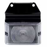  Lanterna de posição cristal com bordas arredondadas com soquete com suporte lado esquerdo/direito universal