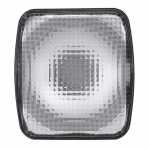 Lanterna traseira cristal retangular lado esquerdo/direito Guerra carrocerias