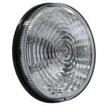 Lanterna traseira cristal metalizada redonda Ø 124 mm lado esquerdo/direito Randon carrocerias